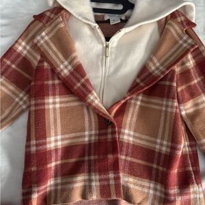 Rachel Zoe Pink and Cream Jacket